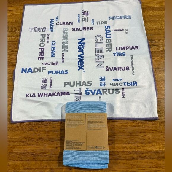 Norwex Basic Package EnviroCloth and Window Cloth Set of 2 NWT - Picture 2 of 3